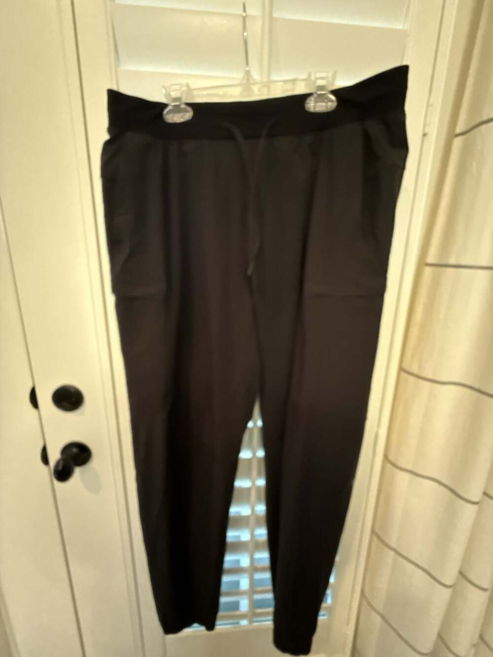 Lululemon On The Fly Jogger 7/8 Pant Black Travel Pants